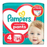 Cumpara ieftin Scutece chilotel Active Baby Pants, marimea 4, 9-15 kg, 25 bucati, Pampers