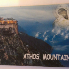 XG Magnet frigider - tematica turistica - Grecia - Muntele Athos