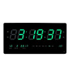 Ceas digital afisaj led verde ora calendar temperatura fixare perete