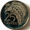 TRINIDAD &amp; TOBAGO 25 CENTS 1974 PROOF