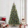VidaXL Brad de Crăciun artificial cu ramuri articulare Verde 240 cm 3397451