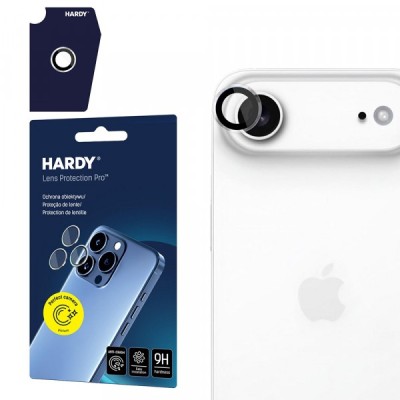 Folie de protectie Camera Spate 3MK Hardy Protection Pro pentru Apple iPhone 17 Air, Sticla Securizata, Transparenta foto