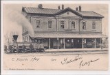 Carte postala circulata in anul 1904 Tr. Magurele