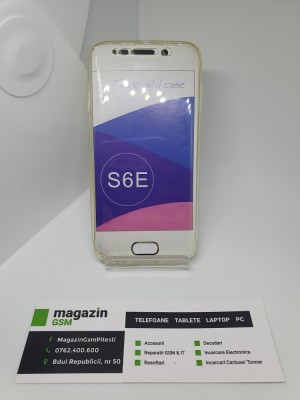 Husa 360 Fata Spate Samsung S6 Edge G925 poze reale + Cablu De Date Cadou foto