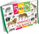 500 stickere - Animale salbatice |