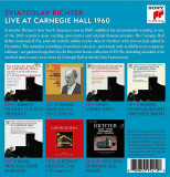 Sviatoslav Richter Live At Carnegie Hall | Sviatoslav Richter, Clasica, sony music