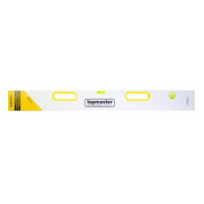 Dreptar aluminiu Top Master Pro, 2000 mm, 2 bule, 2 manere