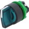 Comutator Rotativ 22mm cu LED Verde IP66