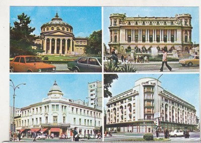 bnk cp Bucuresti - Vedere - necirculata - marca fixa foto