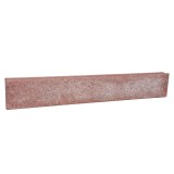Bordura Semmelrock, rosu, 1000 x 50 x 200 mm