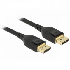 Cablu Delock DisplayPort - DisplayPort 1m Black foto