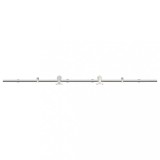 Cumpara ieftin Set piese pentru usa glisanta, argintiu, 200 cm otel inoxidabil