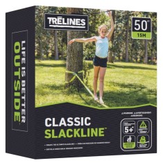 Banda de echilibru Slackline clasic 15 m Hape