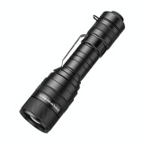Lanterna LED Superfire F5 cu Zoom, 10W, 1100 lm, 5 moduri, rezistenta la apa, incarcare USB, Negru, Supfire