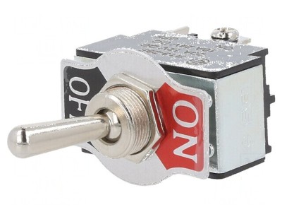 Comutator basculant DPST ON-OFF 20A/12VDC 50m&amp;Omega; foto