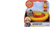 POMPIERUL SAM SET BARCA NEPTUN CU FIGURINA ELVIS 17CM