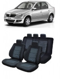 Cumpara ieftin Set huse scaune dedicate DACIA LOGAN 1 (2004 - 2012) Premium (Bancheta fractionata )