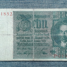 10 ReichsMark 1929 Germania / mark marci seria 01411852
