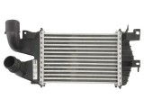 Intercooler Opel Astra H, 02.2007-05.2014, Zafira B (T98), 01.2008-2011, motor 1.7 CDTI 81kw, diesel, cu/fara AC, aluminiu brazat/plastic, 262x181x62