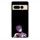 Husa compatibila cu Google Pixel 8 Pro Silicon Gel Tpu Model Demon Slayer Akaza