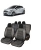 Set Huse scaune piele alcantara dedicate Peugeot 208 (2012-2015), Umbrella