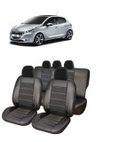 Cumpara ieftin Set Huse scaune piele alcantara dedicate Peugeot 208 (2012-2015), Umbrella