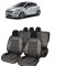 Set Huse scaune piele alcantara dedicate Peugeot 208 (2012-2015)