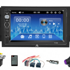 [KIT] MP5 Player pentru Chevrolet, WinCE, Bluetooth, USB, CardSD, Camera Marsarier, Auxiliar, Mirrorlink, Touchscreen - AD-BGP7010B+AD-BGRCH0092DIN