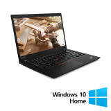 Laptop Refurbished LENOVO ThinkPad T490, Intel Core i5-8265U 1.60 - 3.90GHz, 16GB DDR4, 256GB SSD, 14 Inch Full HD, Webcam + Windows 10 Home NewTechno