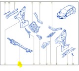 Traversa, Armatura sasiu Renault Megane, 2020-, montare fata, RapidAuto