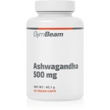 GymBeam Ashwagandha 500 mg capsule pentru sănătate fizică și psihică 90 caps.
