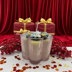 Lumanare Parfumata Floare Cameleon , Ceara de Cocos Handmade