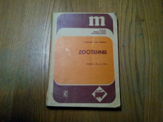 ZOOTEHNIE - Manual pentru Liceele Agroindustriale - V. Pelcaru - 1986, 320 p. foto