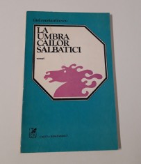 Titel Constantinescu Carte cu autograf Versuri La umbra cailor salbatici