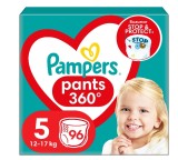 Scutece-chilotel Pampers Pants Mega Box Marimea 5, 12-17 kg, 96 buc
