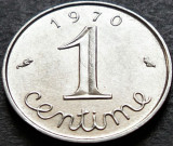 Cumpara ieftin Moneda 1 CENTIME - FRANTA, anul 1970 * cod 3960, Europa