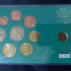 Euro set - Letonia 2014 de la 1 cent la 2 euro, 8 monede