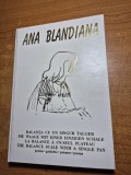ana blandiana - poeme - balanta cu un singur talger - din anul 1997