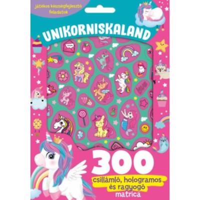 Unikorniskaland - 300 csill&amp;aacute;ml&amp;oacute;, hologramos &amp;eacute;s ragyog&amp;oacute; matric&amp;aacute;val foto