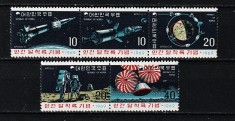 Coreea Sud, 1969 | Prima aselenizare - Apollo 11 - Cosmos | MNH - CV 25 E | aph foto