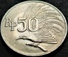 Moneda exotica 50 RUPII / RUPIAH - INDONEZIA, anul 1971 *cod 598 B = UNC, Asia