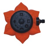 Cumpara ieftin Aspersor Static 8 Functii, Raza 10m, Plastic, Rosu/Negru, Gradina, Suprateran
