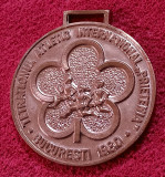 Medalie - TETRATLONUL ATLETIC INTERNATIONAL&quot;PRIETENIA&quot;-Bucuresti 1980