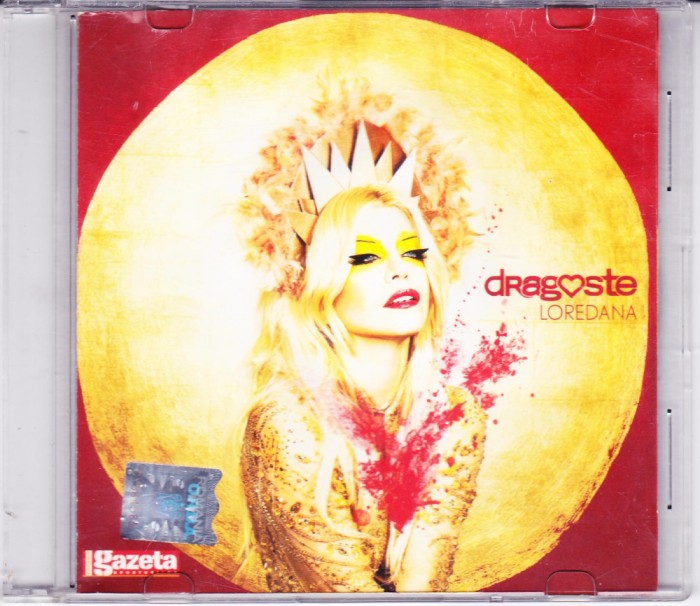 CD Pop: Loredana - Dragoste ( 2012, original, stare foarte buna )