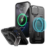Husa pentru iPhone 16 Pro - Techsuit CamVault MagSafe - Black