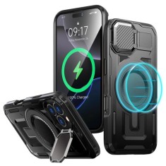 Husa pentru iPhone 16 Pro - Techsuit CamVault MagSafe - Black