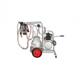 Aparat de muls vaci 1 post, bidon inox 30L, pompa vacuum ulei, EMT - Productivitate 8-10 vaci/h, motor 0.75 CP
