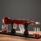 Set pentru Cognac, Whiskey&nbsp; Sticla-decantor AK47,&nbsp;4 pahare si suport din lemn