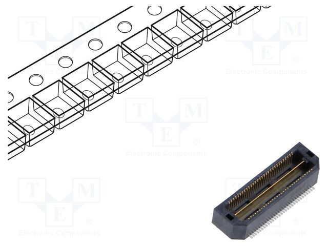 Conector PCB-PCB tată PIN 60 0,5mm QTH aurit SMT 2A SAMTEC