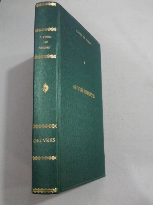 OEUVRES-COMPLETES - ALFRED DE MUSSET